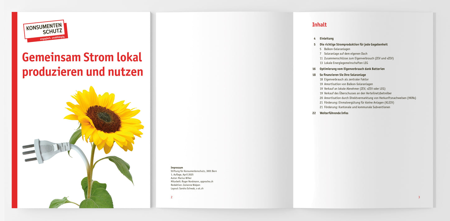 Gemeinsam Strom lokal produzieren und nutzen