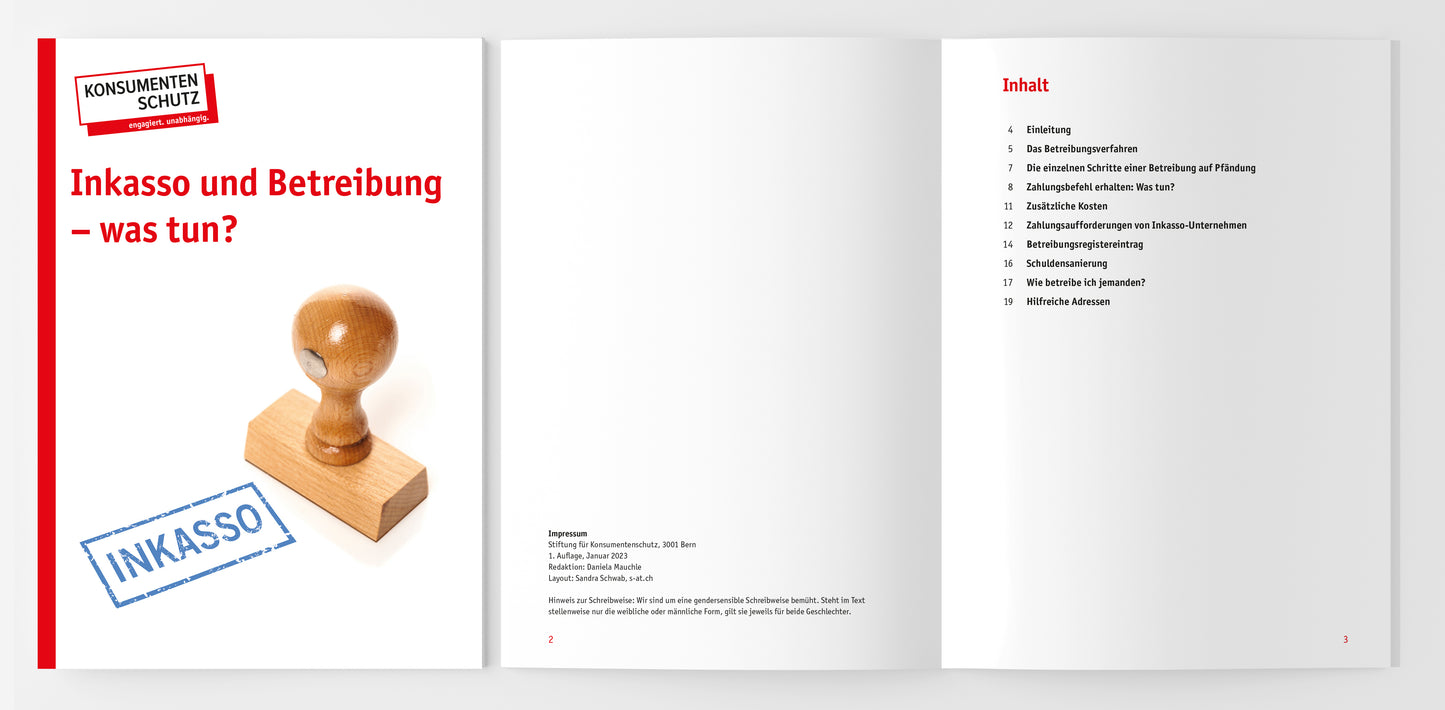 Inkasso und Betreibung - was tun?