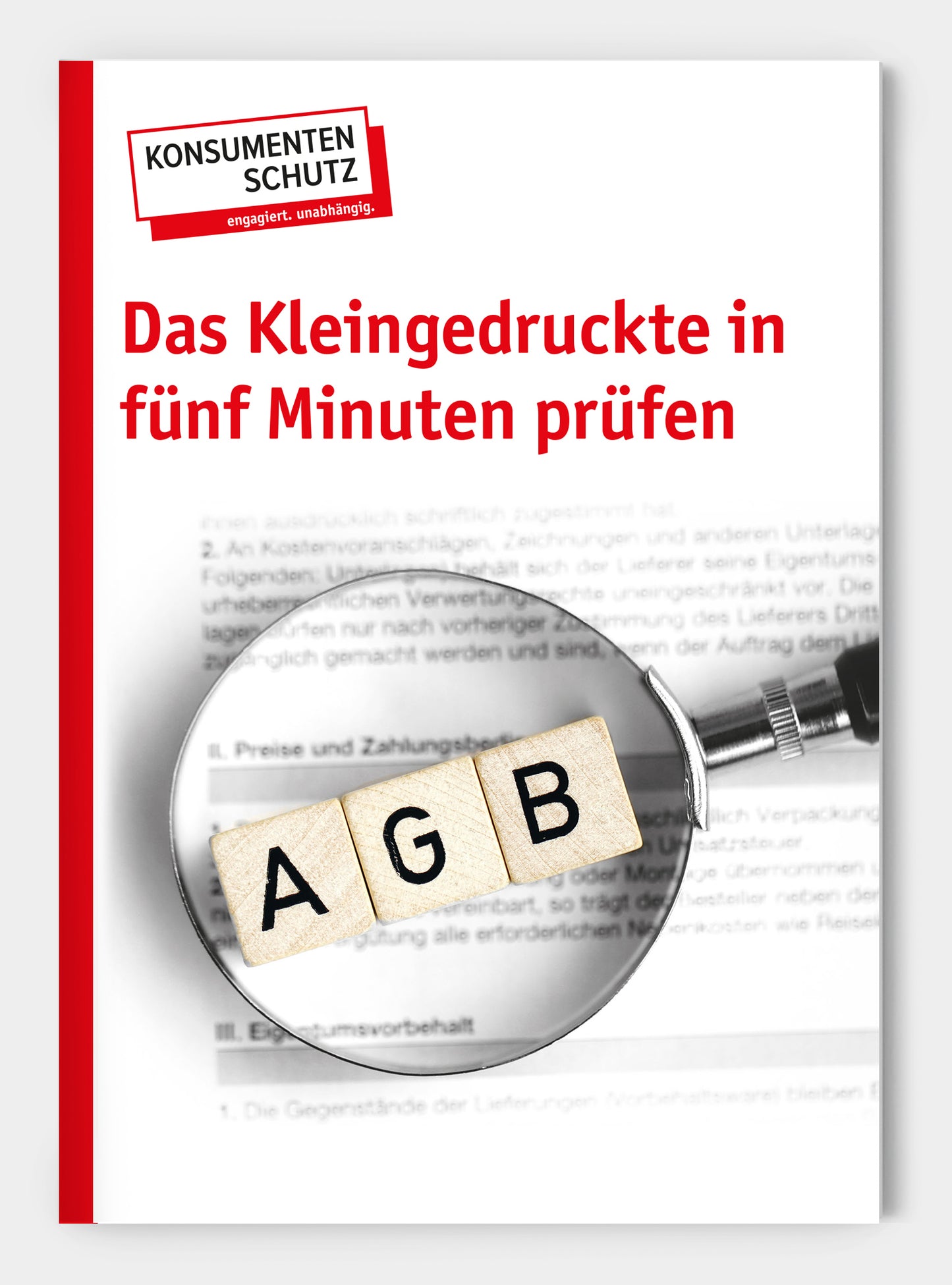 AGB - Das Kleingedruckte in fünf Minuten prüfen