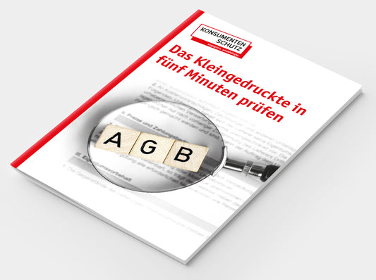 AGB - Das Kleingedruckte in fünf Minuten prüfen