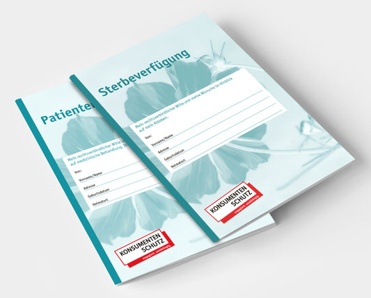 Set "Vorsorgen": Patientenverfügung und Sterbeverfügung