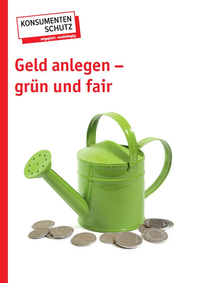Geld anlegen - grün und fair