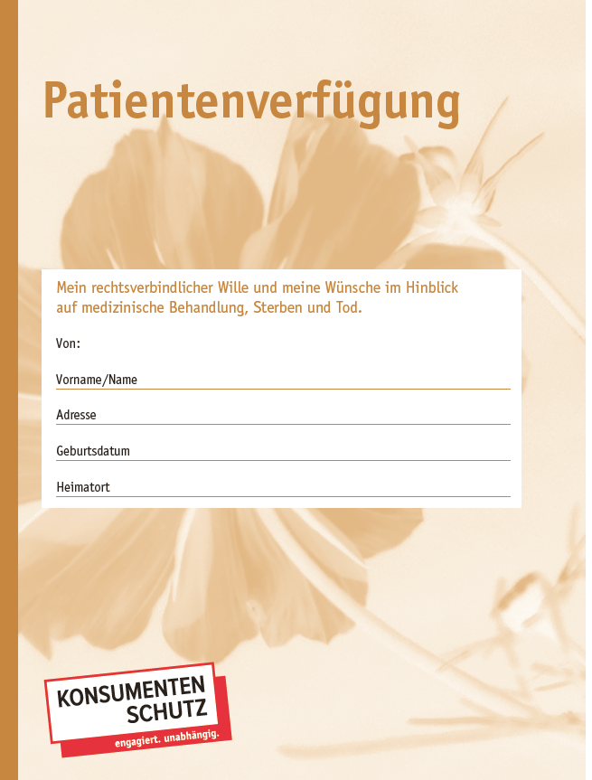 Patientenverfügung