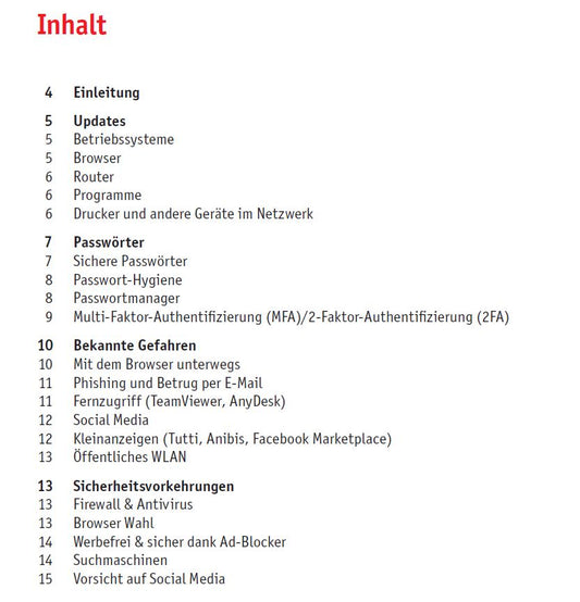 Sicher unterwegs im Internet