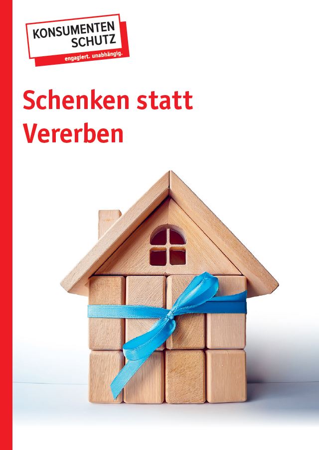 Schenken statt Vererben