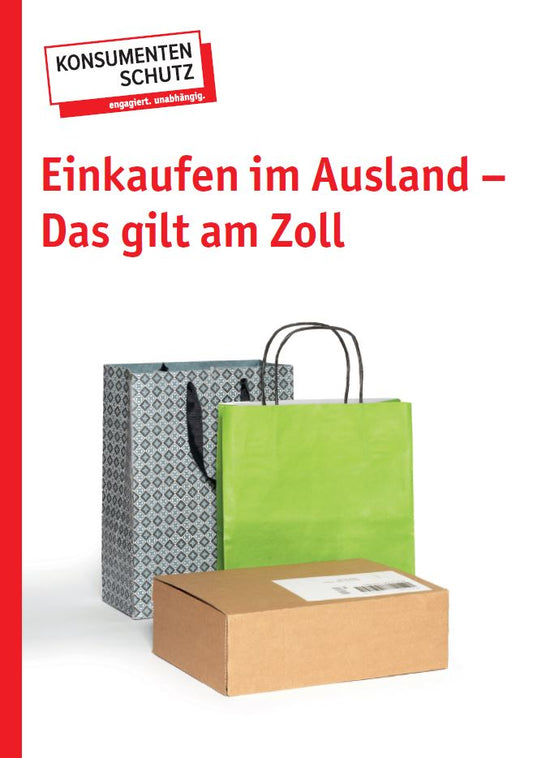 Einkaufen im Ausland – das gilt am Zoll