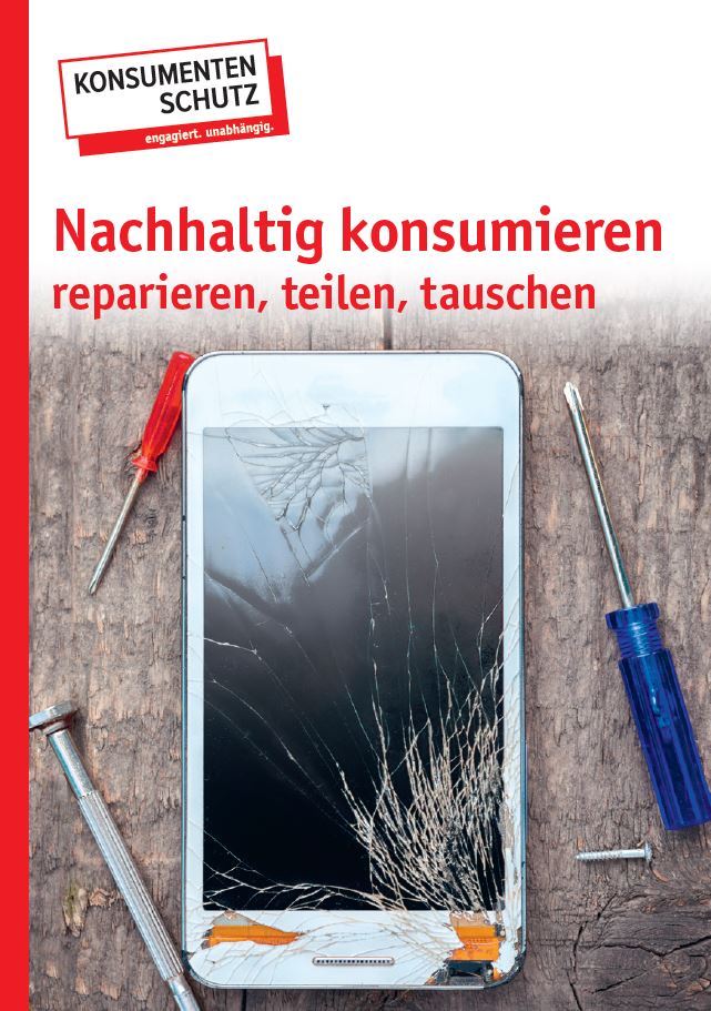 Nachhaltig konsumieren - reparieren, teilen, tauschen