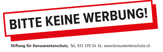 Bitte keine Werbung