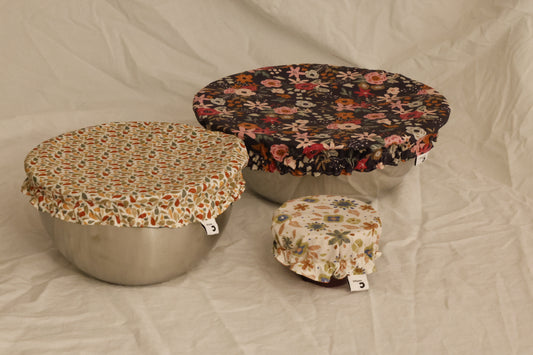 3-er Set Schüsselhauben