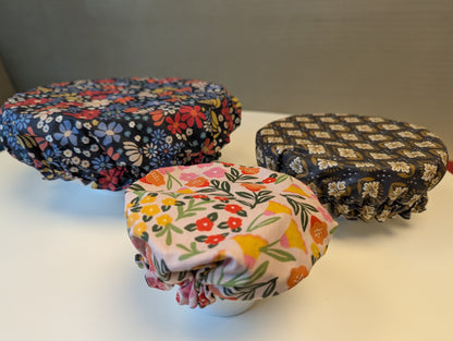 3-er Set Schüsselhauben