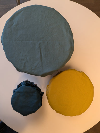 3-er Set Schüsselhauben